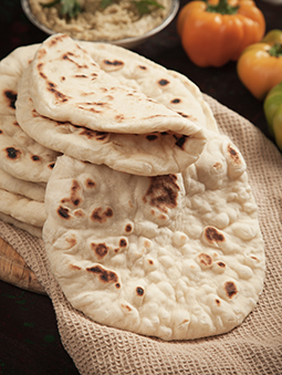 Stacked flatbreads